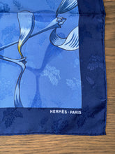 Load image into Gallery viewer, Hermes Silk jacquard Scarf “Neige d’Antan Detail” by Cathy Latham.