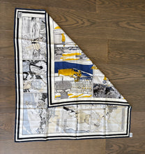 Load image into Gallery viewer, Hermes Silk Twill Double Sided Scarf WOW by Ugo Bienvenu