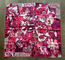 Load image into Gallery viewer, Hermes Silk Twill Scarf “Zabavushka&quot; by Eugenia Miroshnichenko.