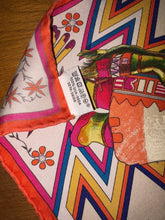 Load image into Gallery viewer, Hermes Washed Silk Scarf “Kachinas” by Kermit Oliver.