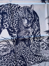 Load image into Gallery viewer, Hermes Silk Twill Jacquard Scarf “Tatouage Jungle Love” by Robert Dallet.