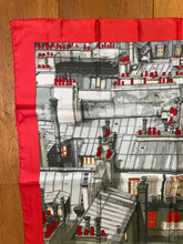 Load image into Gallery viewer, Hermes Silk Twill Scarf “Les toits de Paris” by Dimitri Rybaltchenko.