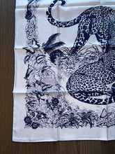 Load image into Gallery viewer, Hermes Silk Twill Jacquard Scarf “Tatouage Jungle Love” by Robert Dallet.