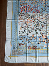 Load image into Gallery viewer, Hermes Cashmere/Silk Shawl “Libres Comme l'Air” by Annie Faivre