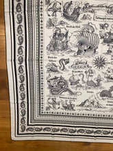 Load image into Gallery viewer, Hermes Cashmere and Silk GM Shawl “Tatouages Marins Bandana” by Sophie Koechlin 140.