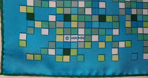 Hermes Silk Twill Scarf “Mosaïque au 24” by Benoît-Pierre Emery.