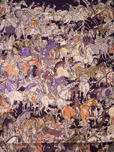 Load image into Gallery viewer, Hermes Cashmere and Silk GM Shawl “Pele-Mele” by Philippe Dumas.