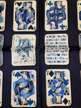 Load image into Gallery viewer, Hermes Silk Twill Scarf “Jeu de Cartes” by  Adolphe Jean-Marie Mouron.