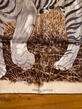 Load image into Gallery viewer, Hermes Silk Scarf Tigre Du Bengale by Robert Dallet