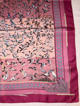 Load image into Gallery viewer, Hermes Silk Scarf “Libres Comme l'Air” by Annie Faivre
