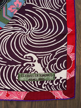 Load image into Gallery viewer, Hermes Cashmere/Silk GM Shawl “Ex Libris En Kimonos&quot; by Anamorphee 140.