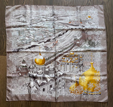 Load image into Gallery viewer, Hermes Silk Scarf “De Passage à Moscou” by  Nathalie Vialars.