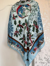 Load image into Gallery viewer, Hermes Cashmere and Silk GM Shawl “Neige d’Antan” by Cathy Latham 140