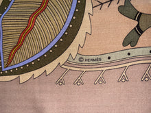 Load image into Gallery viewer, Hermes Cashmere/Silk Shawl “La Vie Du Grand Nord” 140