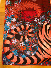 Load image into Gallery viewer, Hermes Cashmere/Silk Shawl “Tyger Tyger” by Alice Shirley 140
