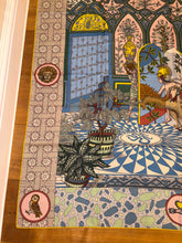 Load image into Gallery viewer, Hermes Cashmere and Silk GM Shawl «La Danse des Amazones» by Edouard Baribeaud 140.