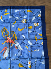 Load image into Gallery viewer, Hermes Silk jacquard Scarf “Neige d’Antan Detail” by Cathy Latham.