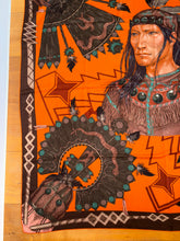 Load image into Gallery viewer, Hermes Cashmere/Silk GM Shawl “Cosmogonie apache” by Antoine Tzapoff 140.