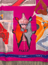 Load image into Gallery viewer, Hermes Vintage Silk Scarf “J'aime mon Carré” by Saw/Adaptation Studio