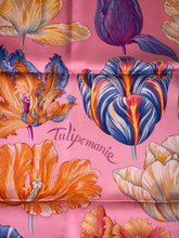 Load image into Gallery viewer, Hermes 100% Silk Twill Scarf “Tulipomanie” by Aline Honoré.
