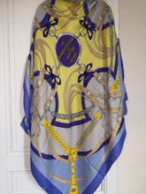 Load image into Gallery viewer, Hermes Cashmere/Silk Shawl “La Promenade du Matin” by Henri d'Origny 140
