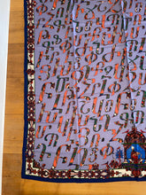 Load image into Gallery viewer, Hermes Cashmere and Silk GM Shawl “Lettres d’Erevan” by Karen Petrossian 140.