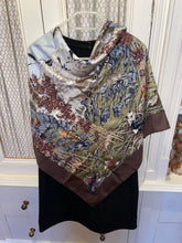 Load image into Gallery viewer, Hermes Silk Twill Scarf “Sichuan” by Robert Dallet.