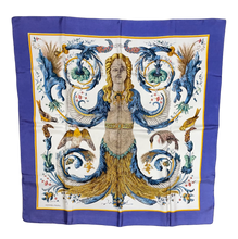 Load image into Gallery viewer, Hermes Silk Twill Scarf “Ceres” by Francoise Faconnet.