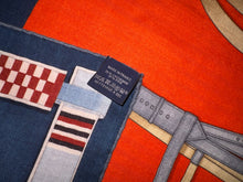 Load image into Gallery viewer, Hermes Cashmere/Silk Shawl “Lettres Equestres” 140