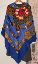 Load image into Gallery viewer, Hermes Cashmere and Silk GM Shawl “Tibet” by Cathy Latham 140.