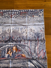 Load image into Gallery viewer, Hermes Silk Scarf «City of Light» designed by Elias Kafouros
