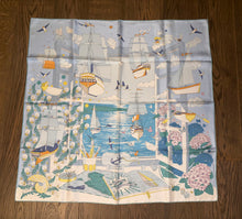 Load image into Gallery viewer, Hermes Silk Twill Scarf “L'Esprit s'Envole” by Dimitri Rybaltchenko.