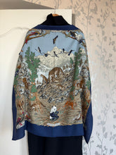 Load image into Gallery viewer, Hermes Cashmere/Silk Scarf “Sichuan” by Robert Dallet.