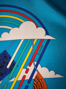 Hermes Silk Scarf “La Maison des Carres ” by Pierre Marie.