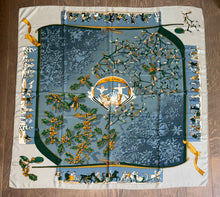 Load image into Gallery viewer, Hermes Cashmere and Silk GM Shawl “Neige d’Antan” 140