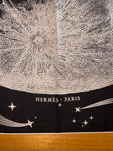 Load image into Gallery viewer, HERMES Cashmere/Silk Shawl “Clair de Lune” by Dimitri Rybaltchenko 140.