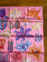 Load image into Gallery viewer, Hermes 100% Silk Twill Scarf “Tulipomanie” by Aline Honoré.