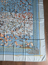 Load image into Gallery viewer, Hermes Cashmere/Silk Shawl “Libres Comme l'Air” by Annie Faivre