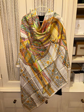 Load image into Gallery viewer, Hermes Silk Shawl “Le Pegase d’Hermes Au Bloc” 140