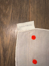 Load image into Gallery viewer, Hermes Beaded Silk Mousseline Scarf Ex Libris Au Pois Couture