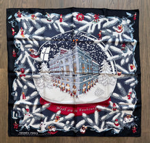 Load image into Gallery viewer, HERMÈS Silk Scarf “Noël Au 24 Faubourg” by Dimitri Rybaltchenko.