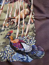 Load image into Gallery viewer, Hermes Silk Twill Scarf “Sichuan” by Robert Dallet.