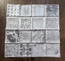 Load image into Gallery viewer, Special VIP Hermes silk twill scarf “16 Carres Double Face”