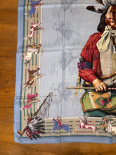 Load image into Gallery viewer, Hermes Cashmere and Silk Scarf “La Pani Shar Pawnee” by Kermit Oliver.