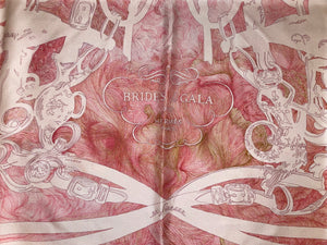 Hermes Silk Scarf « Brides de Gala En Finesse » by Florence Manlik and Hugo Grygkar.