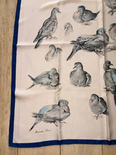 Load image into Gallery viewer, Hermes Silk Twill Scarf « Tourterelles » by Xavier de Poret.