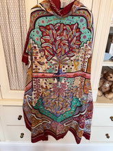 Load image into Gallery viewer, Hermes Cashmere/Silk Shawl “Aux Portes Du Palais” by Christine Henry 140