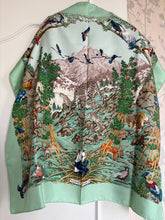 Load image into Gallery viewer, Hermes Silk Twill Scarf “Sichuan” by Robert Dallet.