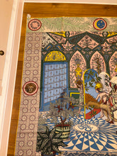 Load image into Gallery viewer, Hermes Cashmere and Silk GM Shawl «La Danse des Amazones» by Edouard Baribeaud 140.