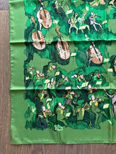 Load image into Gallery viewer, Hermes Silk Scarf “Concerto” Louis Clerc.